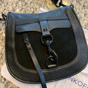 Rebecca Minkoff Black Leather Crossbody